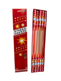 Knallraketen mit Silberaufstieg (Pulver Pyrotechnik)